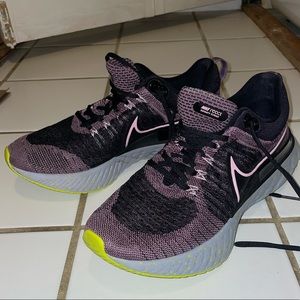 Nike Flyknit Tempo Infinity React Womens Sneakers Sz 10